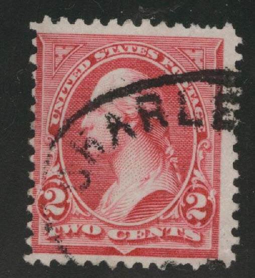 USA Scott 252 Used 1894 Washington type III stamp | United States, General  Issue Stamp