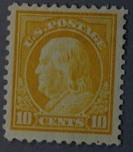 United States #510 10 Cent Franklin OG