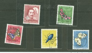 Switzerland #B257-B261 Used Single (Complete Set)