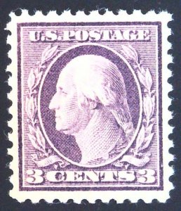 US Scott #501 - VF/XF - 3c Light Violet - Washington - MNH - 1917