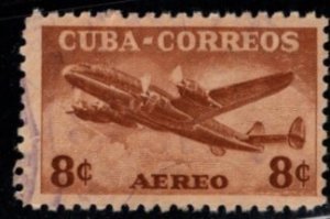 Cuba - #C75 Lockheed Constellation - Used