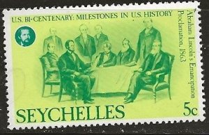 Seychelles # Scott 374 - MH