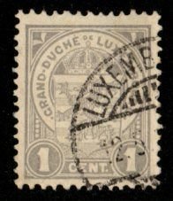 Luxembourg #75 used