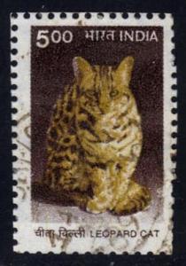 India #1825 Leopard Cat, used (0.30)