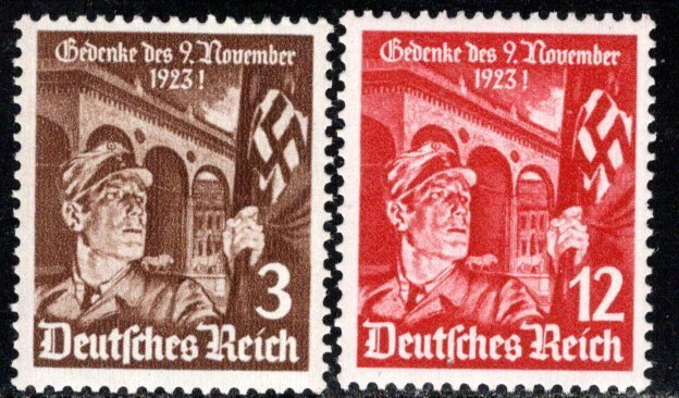 Germany Reich Scott # 467 - 468, mint nh