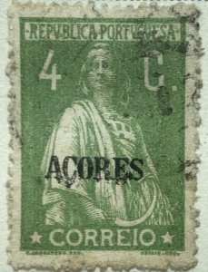 AlexStamps AZORES #167 VF Used 