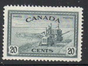 Canada Sc 271 1946 20 c Combine stamp mint