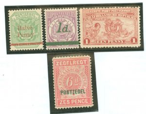 Transvaal #162-165 Mint (NH) Single