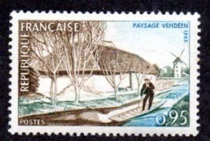 France 1129 Vendee River mnh
