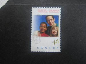 Canada #1857 Boys & Girls Clubs  Nice stamps  {ca965}