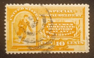 US - E3, Special D, Messenger, Cat. value - $50.00, 1893