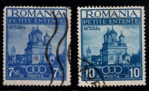 Romania Scott 467-468 Used stamp set