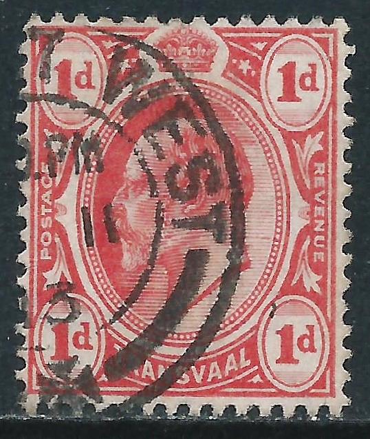 Transvaal, Sc #282, 1d Used