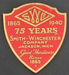 1940 US Poster Stamp 75 Years Smith-Winchester Company Good Hardware