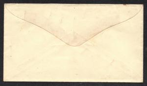 **US 19th Century Postal Statioery Cover, Duquoin, IL 11/8 CDS to Alabama