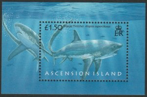 2008 Ascension 1037/B62 Sea fauna - Whales 6,00 €