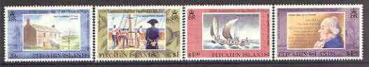 Pitcairn Islands 1992 William Bligh Death Anniversary set...