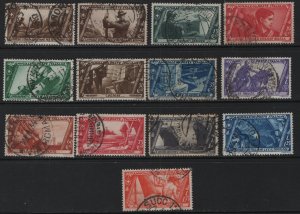 ITALY   290-302  USED, SHORT SET