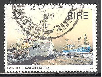 Ireland 845 used  SCV $ 1.25 (RS)