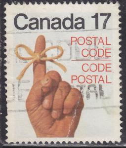 Canada 816 Introduction Of The Postal Code 17¢ 1979