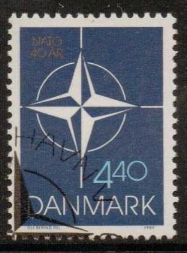 DENMARK SG881 1989 N.A.T.O. F/USED 