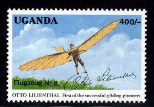 Uganda   Scott 926 MNH** Glider stamp