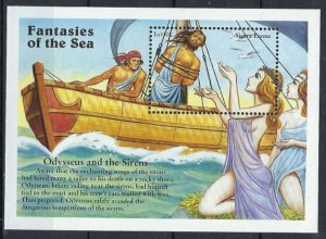 Sierra Leone 1950 MNH 1996 Odysseus and the Sirens (an7628)