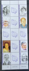 NORFOLK ISLANDS 2003 WRITERS FESTIVAL SG838/845  UNMOUNTED MINT