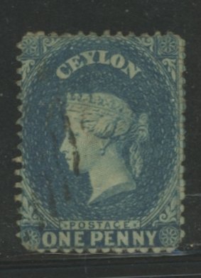 Ceylon #17 Used Single (Queen)