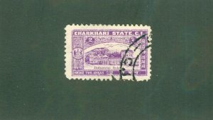 CHARKHARI-INDIA STATE 30 USED BIN $0.50