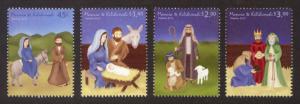 Tokelau Sc# 419-22 MNH Christmas 2013