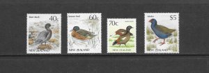 BIRDS - NEW ZEALAND #830-5   MNH