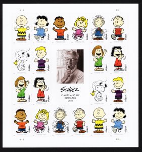 US 5726 MNH VF/XF Forever Peanuts! Charles M. Schulz Full Sheet of 20