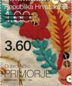 Croatia 2019 MNH Stamps Scott 1140 Folklore Flowers Embroidery