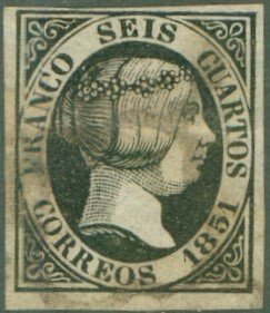 SPAIN 6 USED BIN $2.00