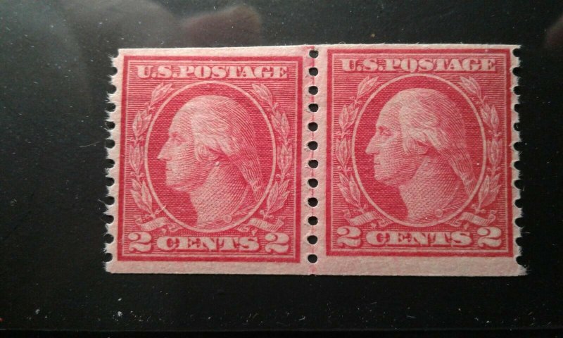 US #492 MNH line pair e198.5036