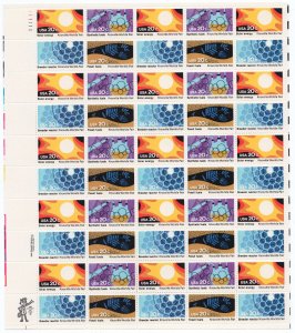 Scott #2009a (2006-09) Knoxville World Fair Sheet of 50 Stamps - MNH P#111111 UL