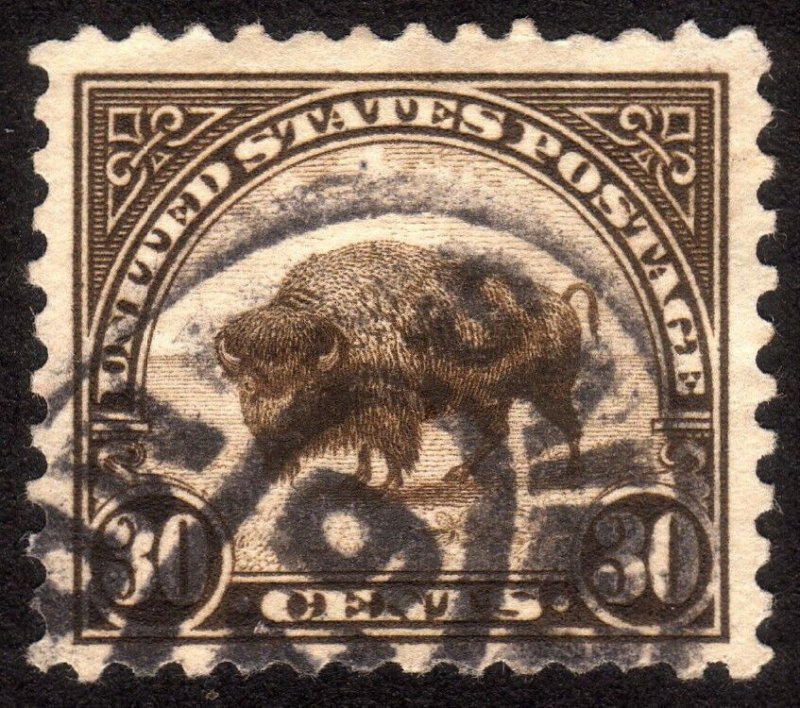 1923, US 30c, American Buffalo, Used, Nice Jumbo, Sc 569