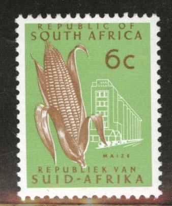 South Africa Scott 380 MNH** 1972  corn stamp CV$2.50