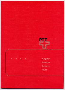 Switzerland official yearbook 1986 of the Swiss PTT