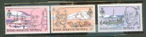 British Antarctic Territory #77/78/80  Single