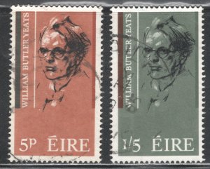 IRELAND #200-201 Used,  VF,  CV 4.00  ....   2920164/65