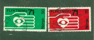 NORWAY 572-3 USED BIN $0.80