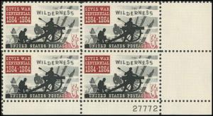 1181 MNH Plate Block