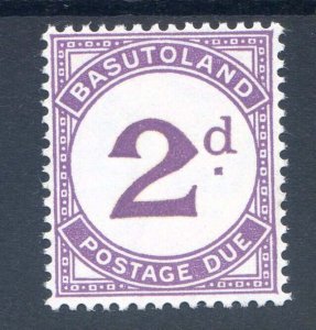 Basutoland 2d Violet SGD6 Unmounted Mint