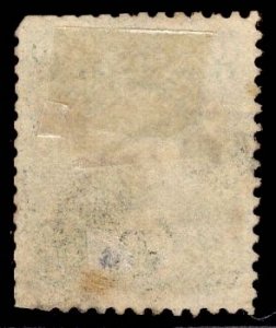 US Stamp #68 10c Washington USED SCV $55. Nicely centered.