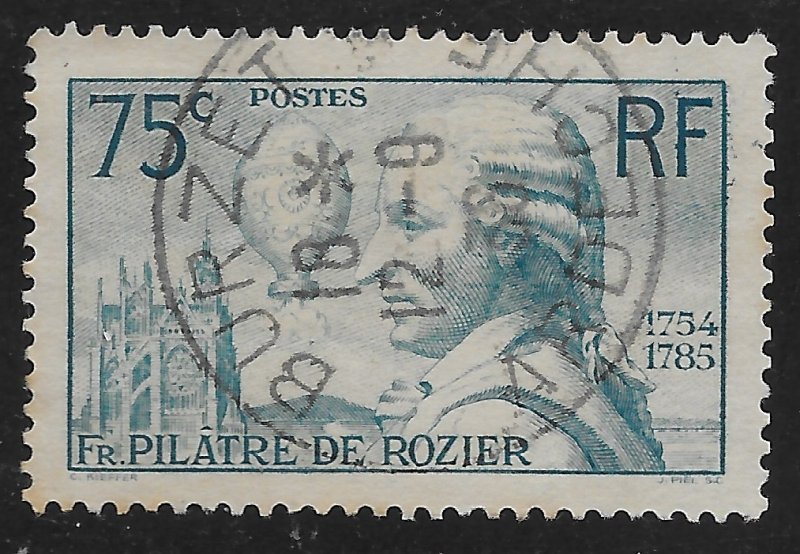 France #308 75c Pilatre de Rozier and His Balloon | Europe - France ...