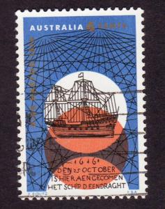 Australia 1966 Sc#423, SG#408 4c Dutch Explorer Hartog USED.