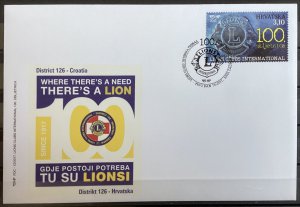 Croatia / Kroatië - Postfris / MNH - FDC Lions Club International 2017