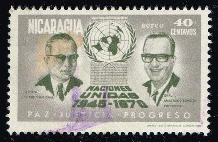 Nicaragua #C783 25th Anniv. of the UN; Used (0.25)